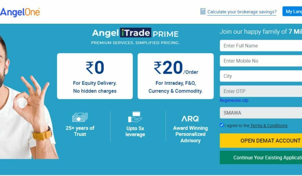 How to Open Demat Account in Angel One Free 0 Brockrage