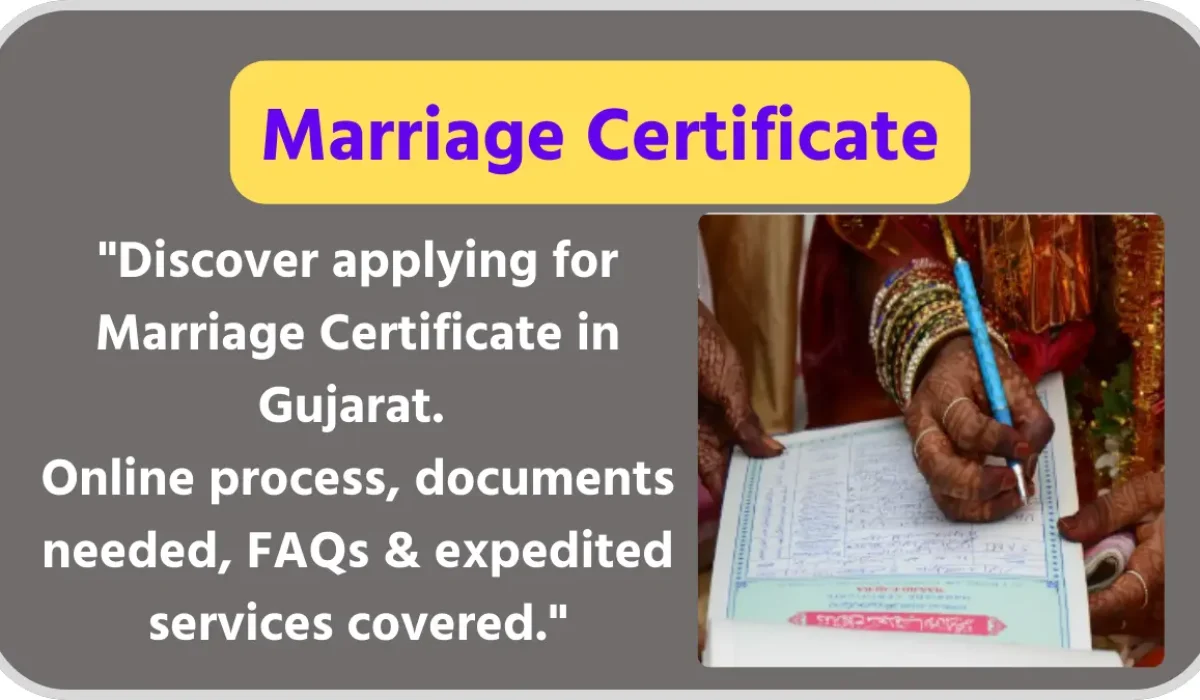 How to Apply for a Marriage Certificate in Gujarat Online