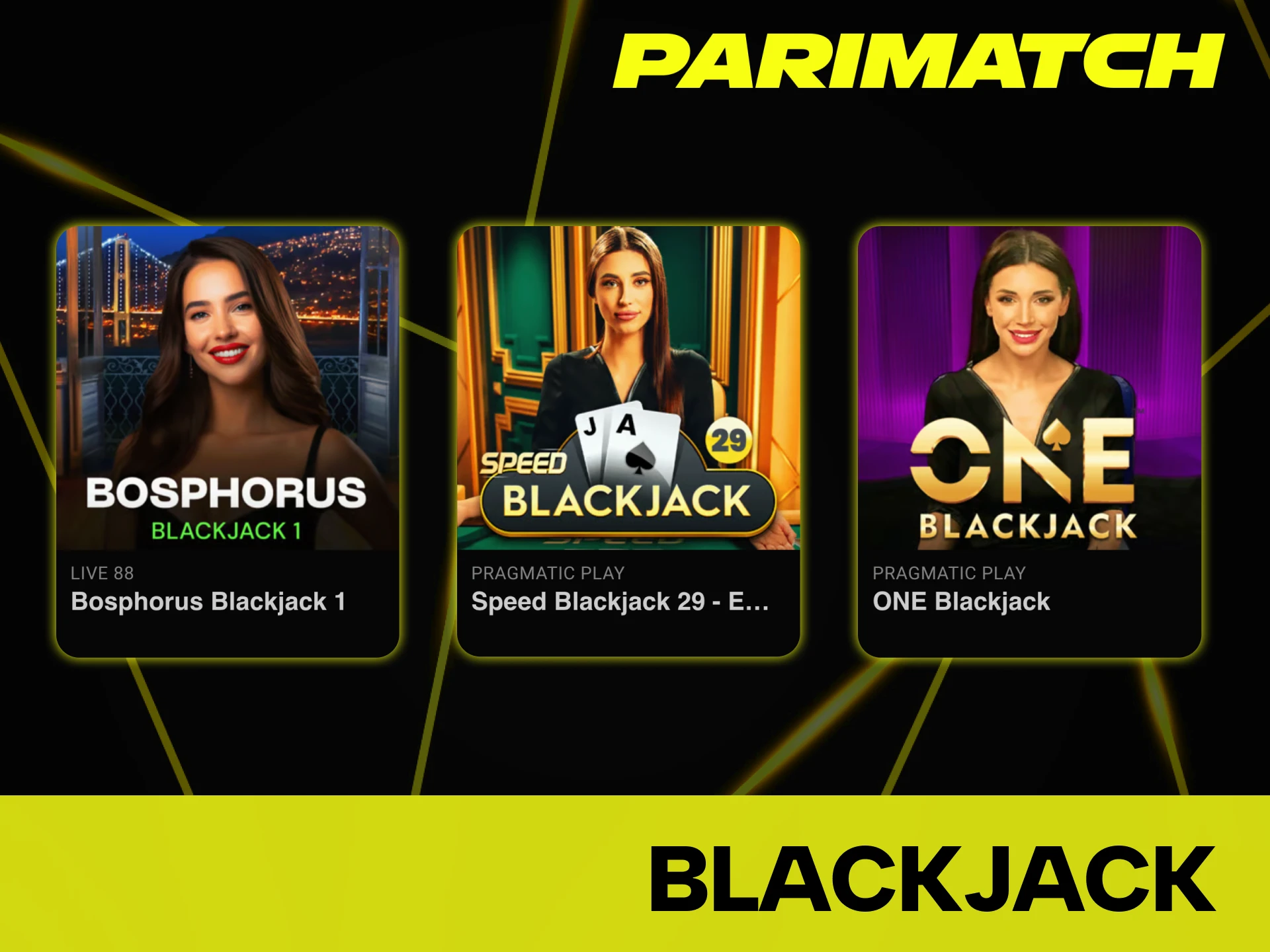 Achieve your goal to win at Parimatch Blackjack games.