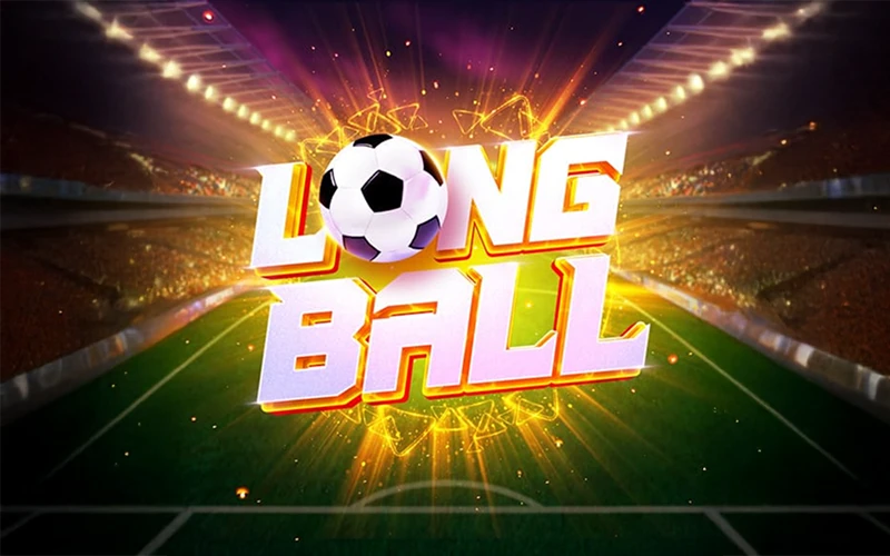 Play Long Ball soccer version of a crash game at Parimatch.