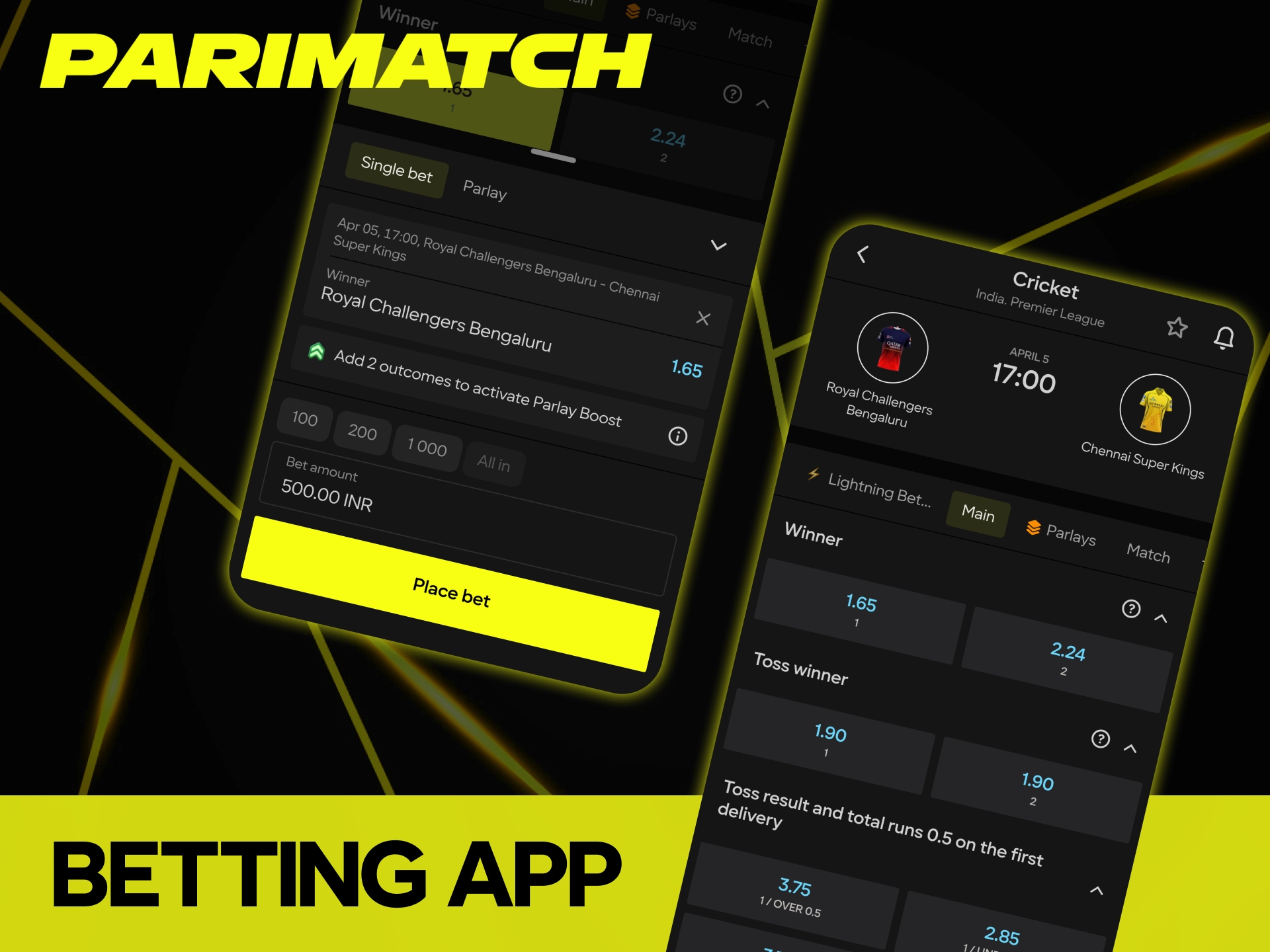 Download Parimatch app and enjoy IPL betting anytime with full features and fast access.