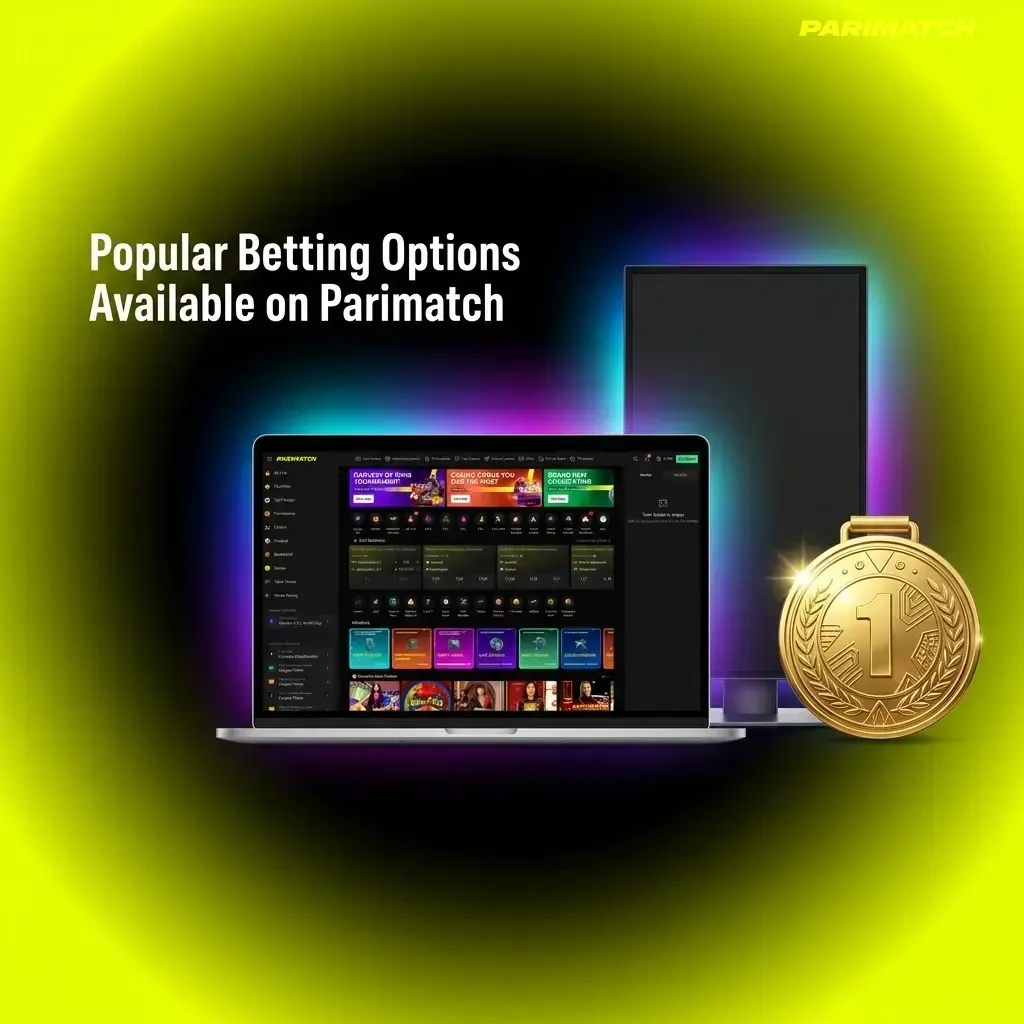 Three popular betting options on Parimatch platform for sports events including different play styles and wagering choices