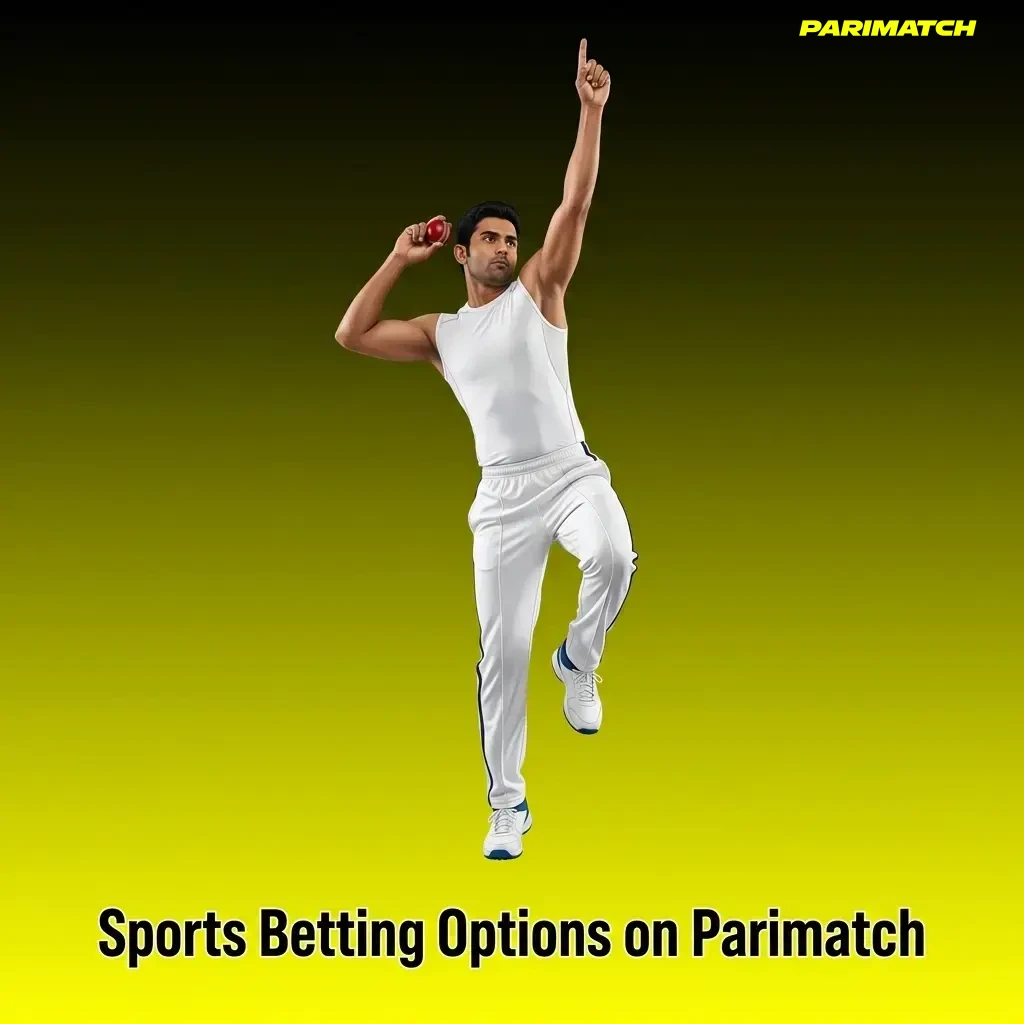 Cricket betting on Parimatch with competitive odds for Indian domestic and international matches